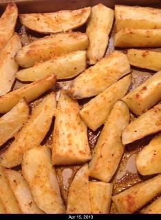 Easy Baked Potato Wedges. Photo by VanHooseFamilyChef