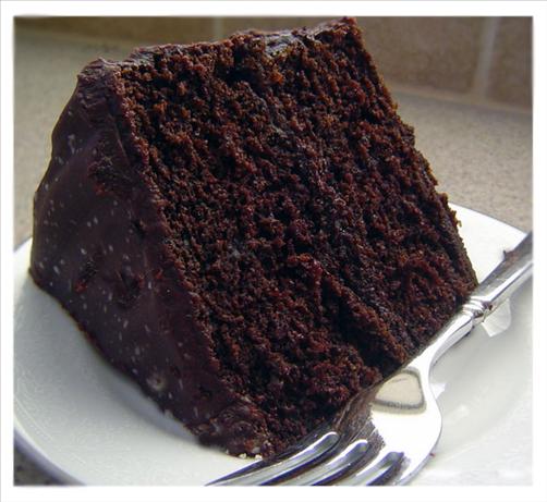 Double Chocolate Layer Cake. Photo by Dine & Dish