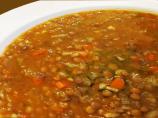 Greek Lentil Soup (Faki)