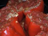 Stuffed Bell Peppers With an Italian Flair. Photo by Antifreesz