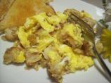 Crab Cake & Egg Scramble