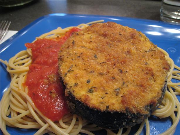 Oven Fried Eggplant (Aubergine). Photo by Linorama