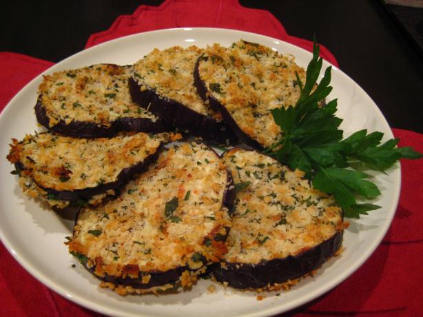 Oven Fried Eggplant (Aubergine). Photo by Cookin'Diva