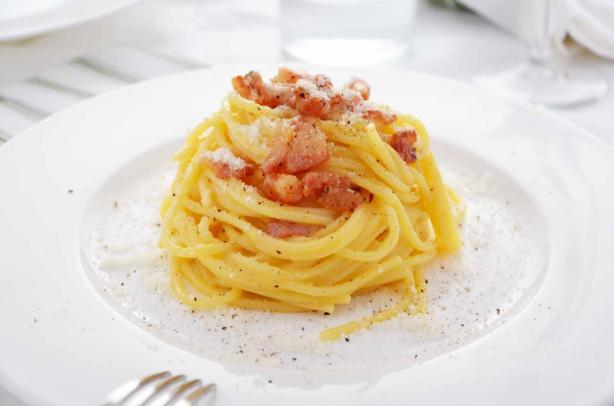 Spaghetti Carbonara. Photo by lacucinaimperfetta