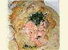 Salmon Stuffed in Puff Pastry