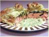 Salmon Stuffed in Puff Pastry