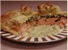 Salmon Stuffed in Puff Pastry