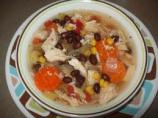 Cuban Black Bean Chicken Soup