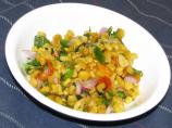 Colorful Chipotle Roasted Corn Salsa