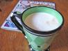 Vanilla Latte With Vanilla Syrup and Vanilla Infused Raw Sugar. Photo by loof