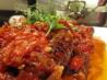 Italian Sausage in Tomato Ragu. Recipe by J Bo