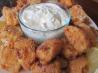 Southern Fried Mud Puppies W/Jalapeno Ranch Tartar Sauce #RSC. Recipe by Wildflour