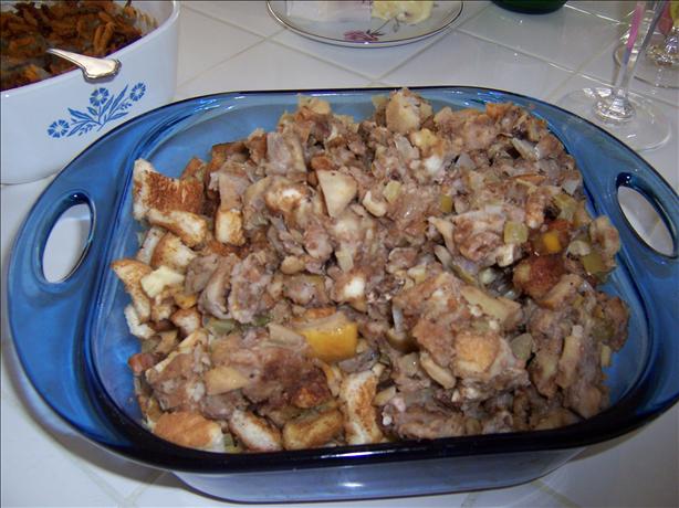 Apple Walnut Stuffing. Photo by RobinS Smith