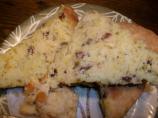 Pistachio Orange Cherry Craisin Scones With Apricot Honey Butter