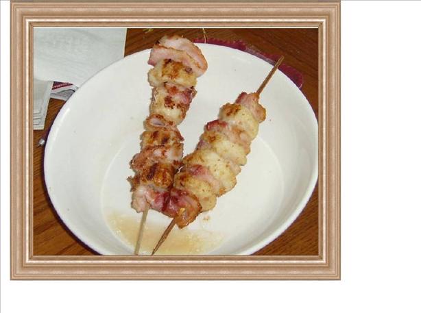 Scallop and Bacon Kebabs. Photo by Marie Nixon