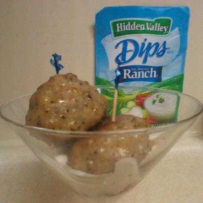 Crispy Shrimp Stuffed Pork Meatballs! #RSC. Photo by Deezrecipeze