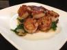 Hidden Valley Ranch Crusted Scallops With Spinach #RSC. Recipe by kcmart10