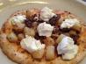 Personal Flat Bread Pizza, Sage Sausage, Red Pepper Jelly #5FIX. Recipe by mallorysd