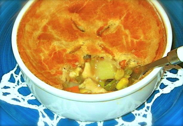 Easy 5-Ingredient Chicken Pot Pies. Photo by Spice Guru