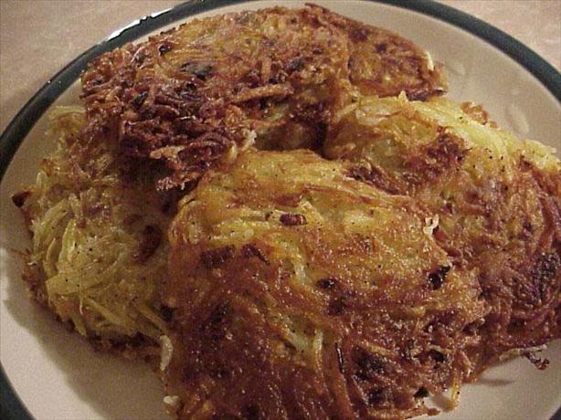 Apollo Potato Pancakes. Photo by RecipeNut