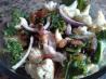 Kale and Roasted Cauliflower Salad With Tahini Vinaigrette. Recipe by threeovens