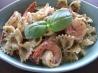Fusilli Pasta W/ Pesto Shrimp. Recipe by mix'n vix'n