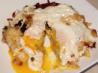 Cheddar Stuffed Potato Cake and Egg #5FIX. Recipe by lbonwill