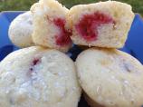 Raspberry-Cream Cheese Muffins