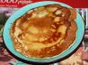 Fluffy Buttermilk Pancakes Via RealMomKitchen.com. Recipe by O-mama