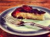 Fresh Plum and Blueberry Upside Down Cake - the Vegan Version. Recipe by Ex-Pat Mama