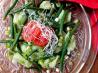Marinated Cucumber and Green Bean Salad. Recipe by Zurie
