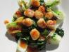 Sweet and Spicy Scallops and Bok Choy. Recipe by Nif