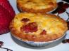 Bacon and Tomato Tarts. Recipe by Miss Fannie