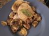 Roasted Pork Loin With Wild Mushroons, Garlic, and Sage Pan Jus. Recipe by threeovens