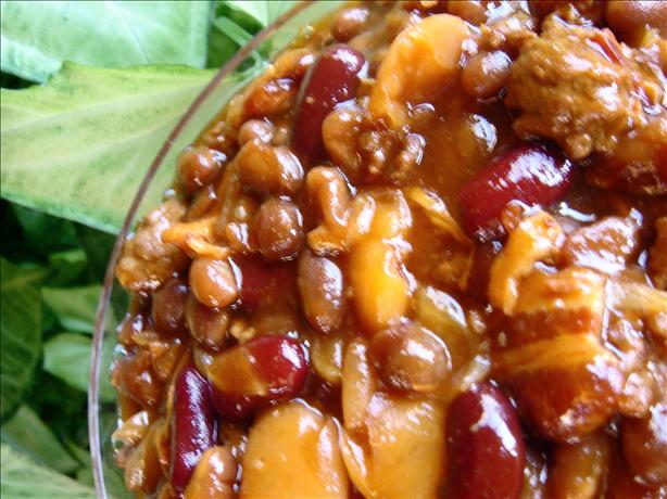 Crock Pot Beans. Photo by Bev