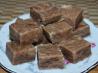 Simple Peanut Butter Chocolate Fudge. Recipe by Annette MacDonald