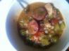 Lower Carb Andouille Sausage and Okra Gumbo. Recipe by REALtorFOOD