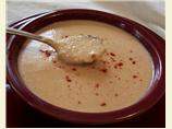 Creamy Cheesy Cauliflower Soup