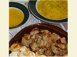 beef fondue with dipping sauces