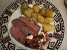 Greek Inspired London Broil. Photo by Mary Cokenour