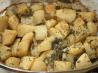 Lemon-Parsley Potatoes With a Parmesan Cheese Crust. Photo by Mary Cokenour