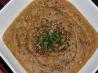 Rhubarb & Red Lentil Soup With Dukkah. Recipe by mickeydownunder