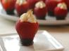 Chocolate Dipped Cheesecake Filled Strawberries. Photo by Chef Emanuela