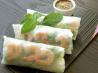 Pork & Shrimp Spring Roll With Peanut Sauce. Recipe by Faux Chef Lael