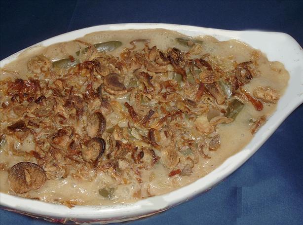 Dawn Hornsby's Unusual Green Bean Casserole. Photo by Bergy