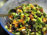 Middle Eastern Style Black Bean Salad