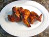 Last Minute Broiled "You Invited WHO over BBQ Hot Wings?! &. Photo by Whisked and Whipped