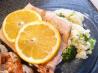 Salmon With Couscous. Photo by Mikekey