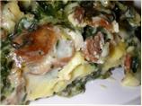 Creamy Spinach Mushroom Lasagna