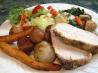 Roast Pork Loin and Potatoes
